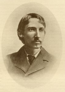 Robert Louis Balfour Stevenson (1850-94) de Scottish School